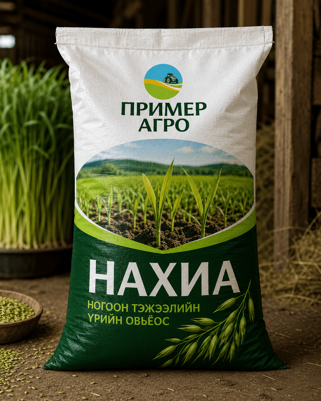 Үрийн овьёос (ногоон тэжээлийн үрийн зориулалттай)